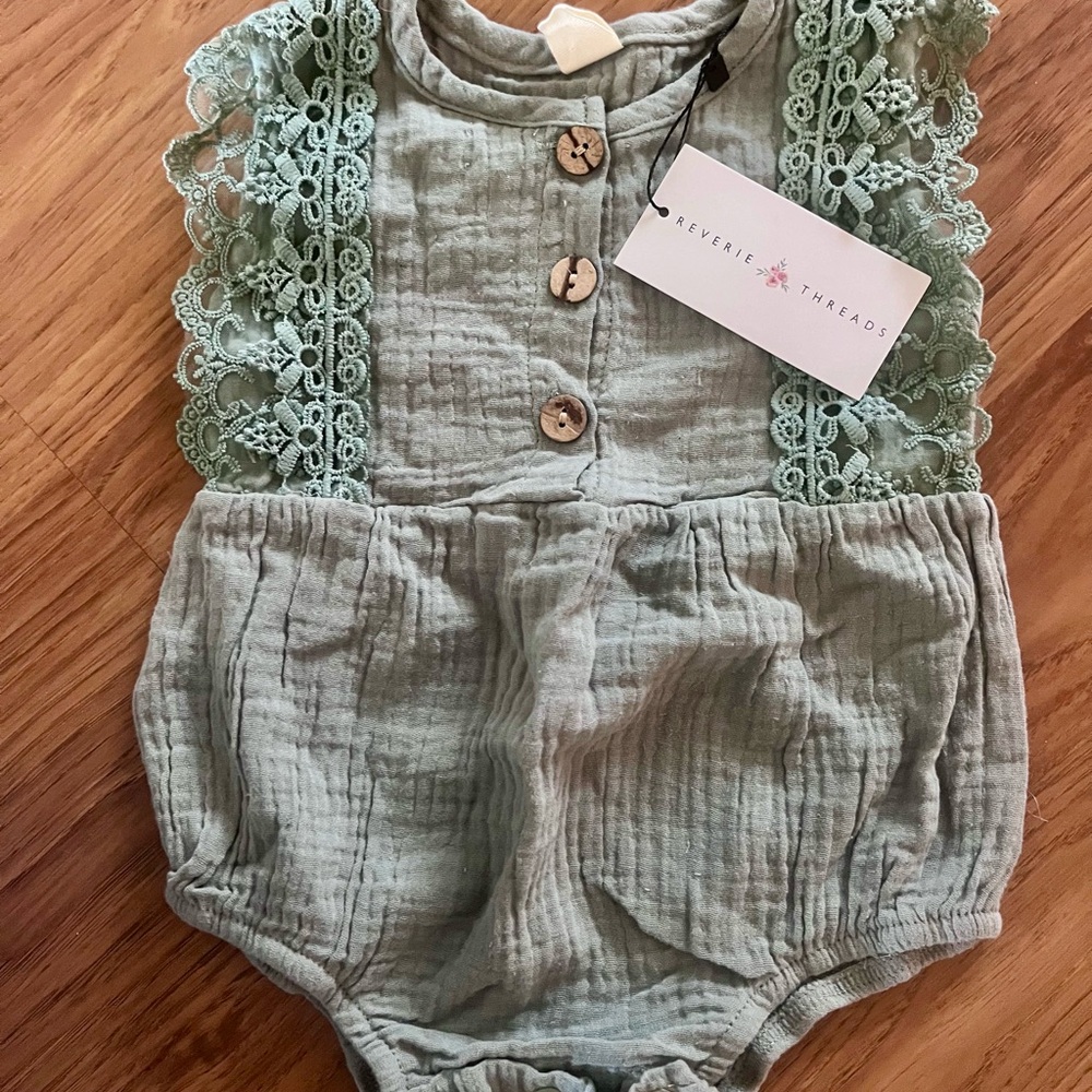 Reverie Threads Baby Romper – Size 3–6 Months | NWT